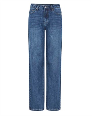 Willa Midwaist Brede Jeans 
